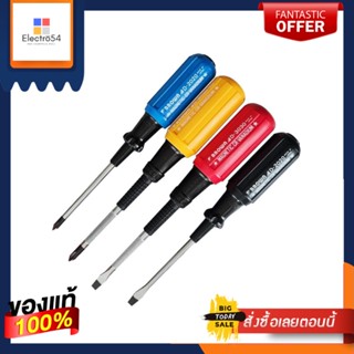 SCREWDRIVER ไขควงชุด TOP MAN 3100-020 4 ชิ้น/ชุดSCREWDRIVER SET TOP MAN 3100-020 4EA/SET