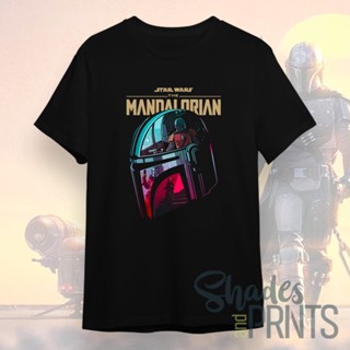 The Mandalorian Star Wars Retro Movie Customized Unisex Shirt Streetwear_04