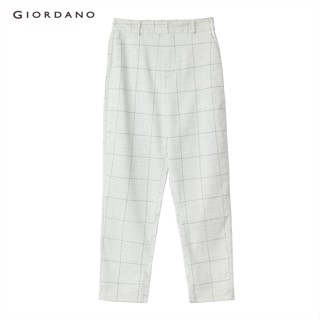 GIORDANO กางเกงผู้หญิงขายาว เอวสูง Womens High Waist Pants 05412601