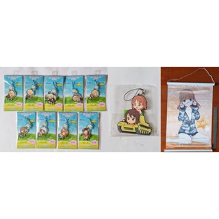 ของสะสมอนิเมะจาก เรื่อง Girls Und Panzer สาวปิ๊ง! ซิ่งแทงค์  Rubble Acrylic Keychain Scroll Painting Poster Japan x 11