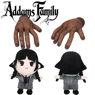 25cm Addams ครอบครัวตุ๊กตาตุ๊กตาตุ๊กตาวันพุธการ์ตูนตุ๊กตาของขวัญของเล่นสําหรับแฟน ๆ