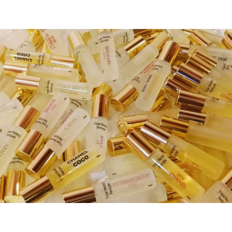 หัวน้ำหอมกลิ่นเทียบแบรนด์​ ลูกกลิ้ง​ ชนิดแต้ม​ 8ml.​ไม่ผสมแอลกอฮอล์​ ติดทนนาน​ 24ชั่วโมง