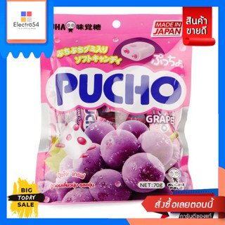 UHA(ยูฮ่า) UHA ปุ้จโจะ ซอฟท์ แคนดี 70กรัม (เลือกรสได้) UHA Pujo Soft Candy 70g (choose flavor)ลูกอม