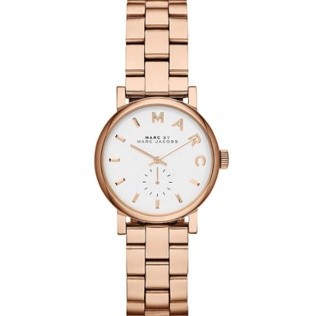 Marc Jacobs Baker Mini Rose Gold-Tone Ladies Watch MBM3248 28mm