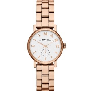 Marc Jacobs Baker Mini Rose Gold-Tone Ladies Watch MBM3248 28mm