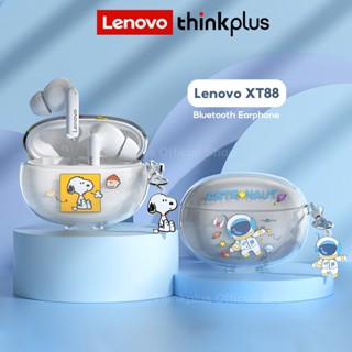 Lenovo XT88 TWS หูฟังบลูทูธไร้สาย พร้อมไมโครโฟน ขนาดเล็ก ใช้งานได้นาน