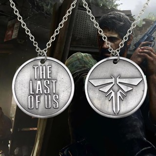 The Last Of Us 2 สร้อยคอ จี้โลโก้หิ่งห้อย ตัวอักษร Dogtag Joel Ellie Tess สไตล์วินเทจ ย้อนยุค เครื่องประดับ สําหรับผู้ชาย ผู้หญิง ขายส่ง