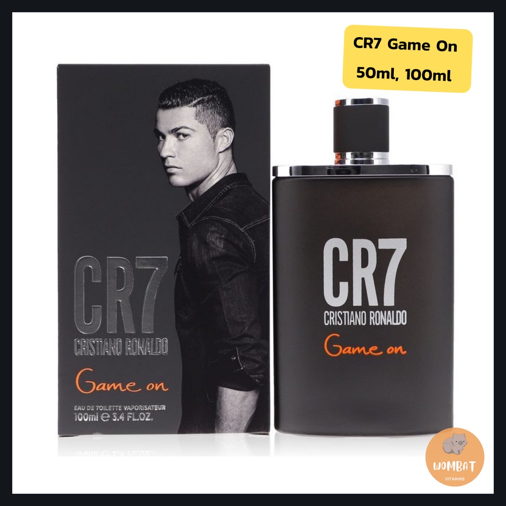 Cristiano Ronaldo CR7 Game On Eau De Toilette 100ml น้ำหอมคริสเตียนโน่ โรนัลโด้