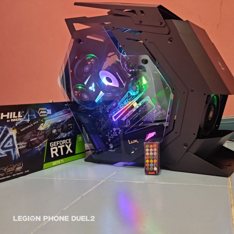 ตัวเครื่องคอมพิวเตอร์ CPU i7-7700  3070ti