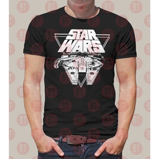 Star Wars The Last Jedi Millennium Falcon Triangle Unisex Gildan Premium S to 5XL T-Shirt_04