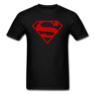    Superman! 2019 Red Logo Printed Men Black T-Shirt Comic Graphic Tops Tees Marvel Hero_04