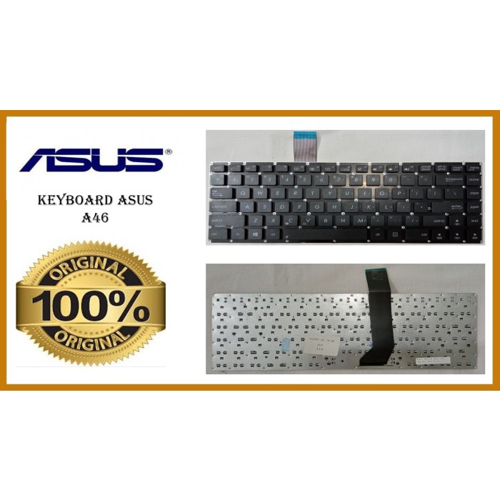แป้นพิมพ์ ASUS A46 A46CA A46CB A46CM K46 K46CB K46CA K46CM ดั้งเดิม