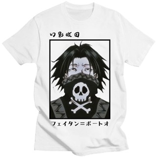 Anime Hunter X Hunter Feitan Potoo Men T Shirt Summer Casual Shirt Short Sleeve Round Collar T-Shirts Cotton Plus S_02