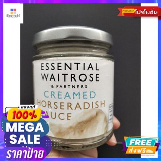 Waitrose Essential Creamed Horseradise sauce ซอส  ฮอร์ราดิช เวทโทรส 180 กรัม W