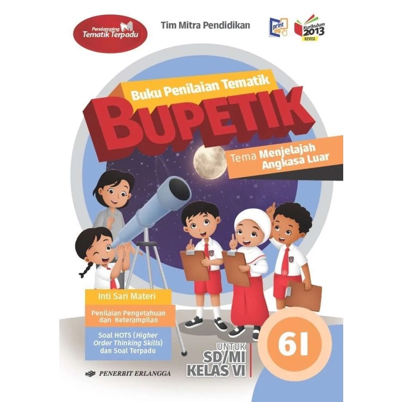 Erlangga - THEMATIC ASSESSMENT BK (BUPETIK) JL.6I KLS.VI/K13N