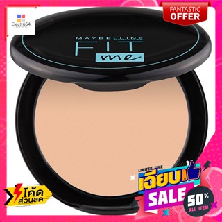 Maybelline(เมย์เบลลีน) เมย์เบลลีน นิวยอร์ก แป้งคุมมัน ฟิต มี แมท แอนด์ พอร์เลส สี 120 6 ก. Maybelline New York Oil Contr