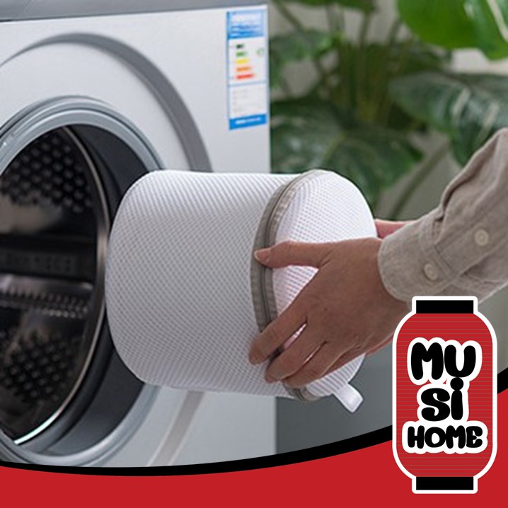 MUSI.HOME【ราคาถูก】ถุงซักชุดชั้นใน ถุงซักผ้า ซักเสื้อใน ถุงซักถนอมผ้า มี2สี  ป้องกันการเสียทรง สินค้าขายดี B5