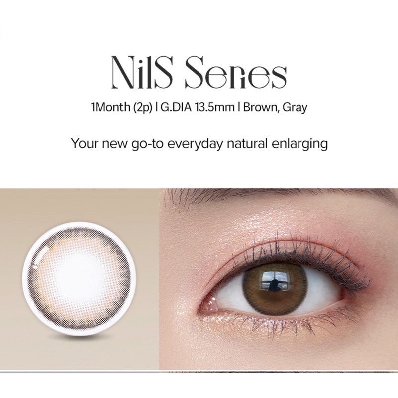 Olens Nils Brown - Best Korean Colored Contact lens