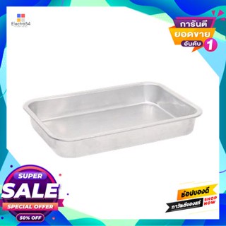 Serving ถาดเสิร์ฟทรงเหลี่ยม จระเข้ ขนาด 20 X 30 ซม. สีเงินsquare Serving Tray, Crocodile, Size 20 X 30 Cm., Silver Color