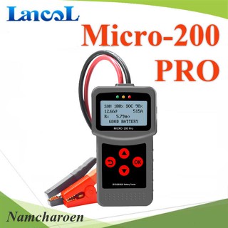 ..เครื่องทดสอบ แบตเตอรี่รถยนต์ MICRO-200-PRO แบตเตอรี่ ขนาด 3-220Ah รุ่น MICRO-200-Pro NC