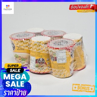 RiceSoup รสหมูสับกระเทียมพริกไทยมาม่าข้าวต้ม35 กรัมx6 ถ้วยMamaInstant Soup RiceMincedPorkwith