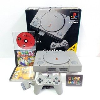 Rare item PS1 SCPH-3500 🎮 Boxed 95% 🕹 Japan 110 v. 🇯🇵 (S01-8608109-1 )⚡  PS1 ตัวออริจินัลแท้เดิมๆรุ่น 3500 ปี 1995