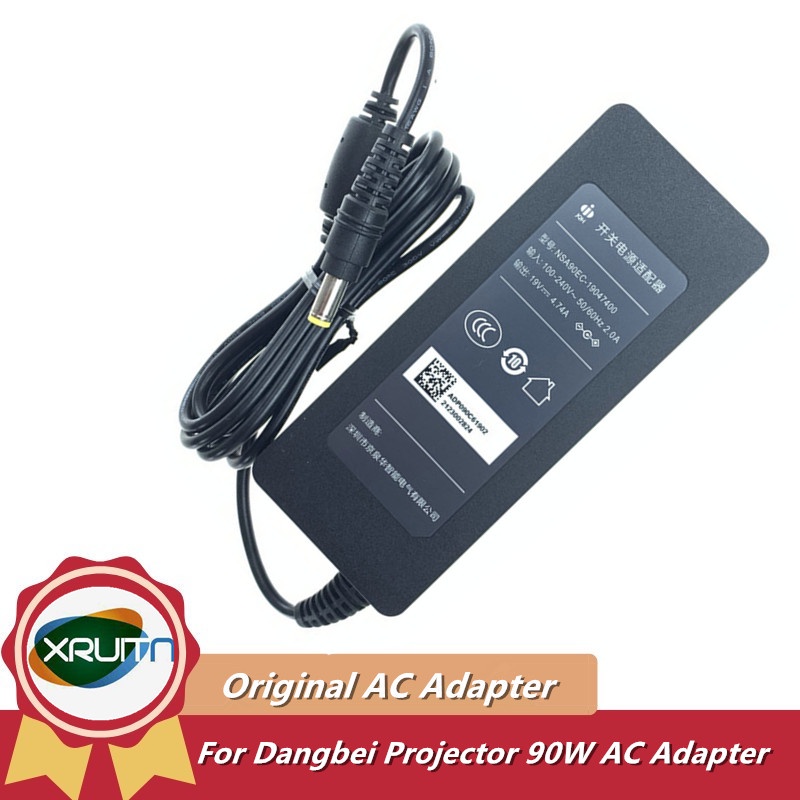 Switching AC Power Adapter Charger สําหรับ Dangbei D3X โปรเจคเตอร์แหล่งจ่ายไฟ 19V 4.74A 90W NSA90EC-