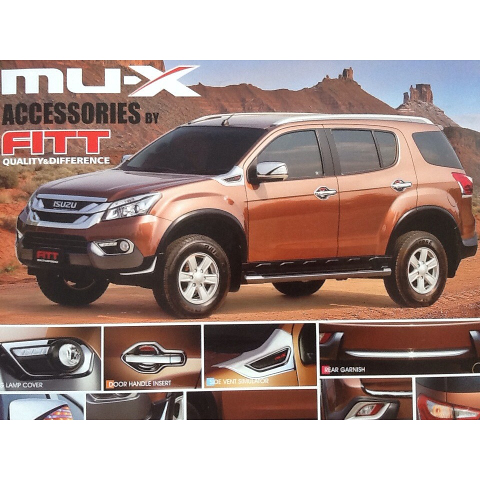 ชุดแต่งรอบคัน MU-X 2014 FITT แท้ ชุด12ชิ้น *งานไทยพร้อมส่ง*