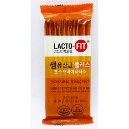 Chong Kun Dang Health Lactofit Live Lactobacillus Plus Dual Biotics 2 กรัม X 10 ชิ้น