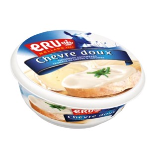 อีอาร์ยู สเปรดชีสนมแพะ 120 กรัม - Goat Cheese Spread Chevre Doux 120g Eru brand