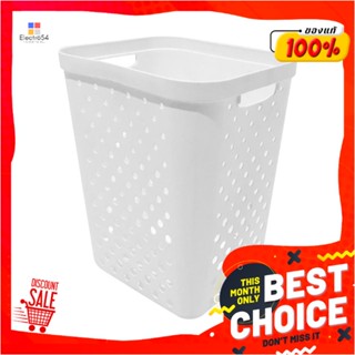 LAUNDRY ตะกร้าผ้า STACKO MONO ไซซ์ L สีขาวLAUNDRY BASKET STACKO MONO SIZE L WHITE