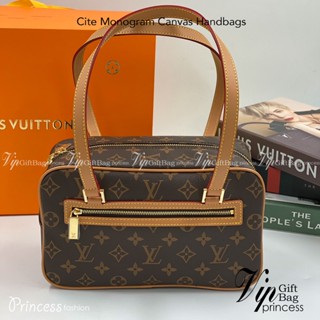 L-V Cite Monogram Canvas Handbags เกรดออริจินอล  ภาพถ่ายจากงานขายจริง ใช้งานต่างประเทศได้