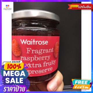 Waitrose Raspberry Jam แยม ราสพ์เบอร์รี่  เวทโทรส 340 กรัมWaitrose Rasp