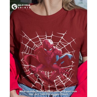 Marvel Spiderman Cool Unisex Tshirt Maroon_04