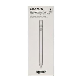Logitech Crayon (2022, Silver) - ดินสอดิจิทัล สําหรับ Ipad รุ่นที่มีพอร์ต Usb-C