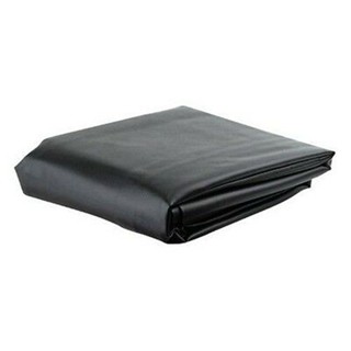 ผ้าคลุมโต๊ะพูลหนังเทียม ขนาด 8 ฟุต สีดำ Leatherette Pool Table Cover Black 8ft