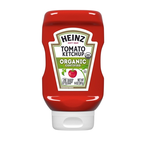Heinz Organic Tomato Ketchup 397g ไฮนซ์ มะเขือเทศ