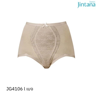 Jintana กางเกงสเตย์กระชับสัดส่วน จินตนา รุ่น Basic รหัส JG4106 สีเบจ กางเกงเก็บพุง กางเกงกระชับสัดส่วน กางเกงลดหน้าท้อง