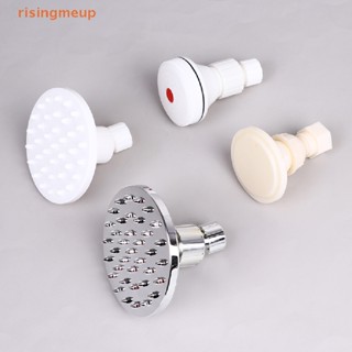 [risingmeup] Bathroom Shower Head Handheld Water Saving Pressure Rain Shower Head Universal