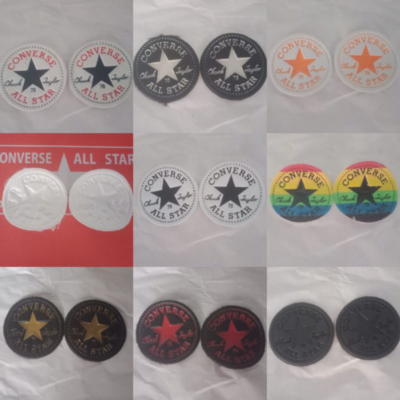 CONVERSE กันตุนแกน ขายปลีกและขายส่งอุปกรณ์โลโก้ สนทนา สําหรับรองเท้า/รองเท้าแตะ/เสื้อ/ที่แขวน/กระเป๋