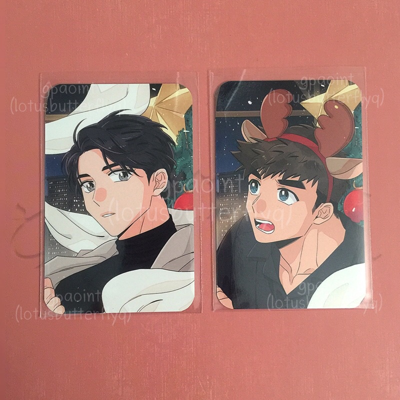 [พร้อมส่ง] photo cards season greeting bomtoon 2023