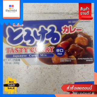 อาหารสำเร็จรูป S&amp;B Tasty Curry Hot 220g.S&amp;B Tasty Curry Hot 220g. Reasonable price.หม้อไฟกึ่งสำเร็จรูป