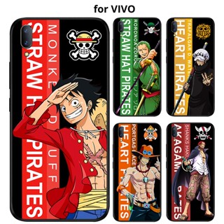 เคส VIVO Y27 Y78 y36 Y35 Y22 Y22s Y31 Y51 Y53S Y76 Y77 Y91C Y1S Y52 Y72 Pro 4G 5G V2247 V2249 1820 V2271A โทรศัพท์มือถือแบบนิ่ม ลายลูฟี่ มิฟฟี่ สําหรับ