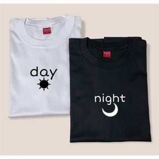 Day and Night Perfect for Couple T-shirt Quality Tees Sold Per Piece 1pc_02