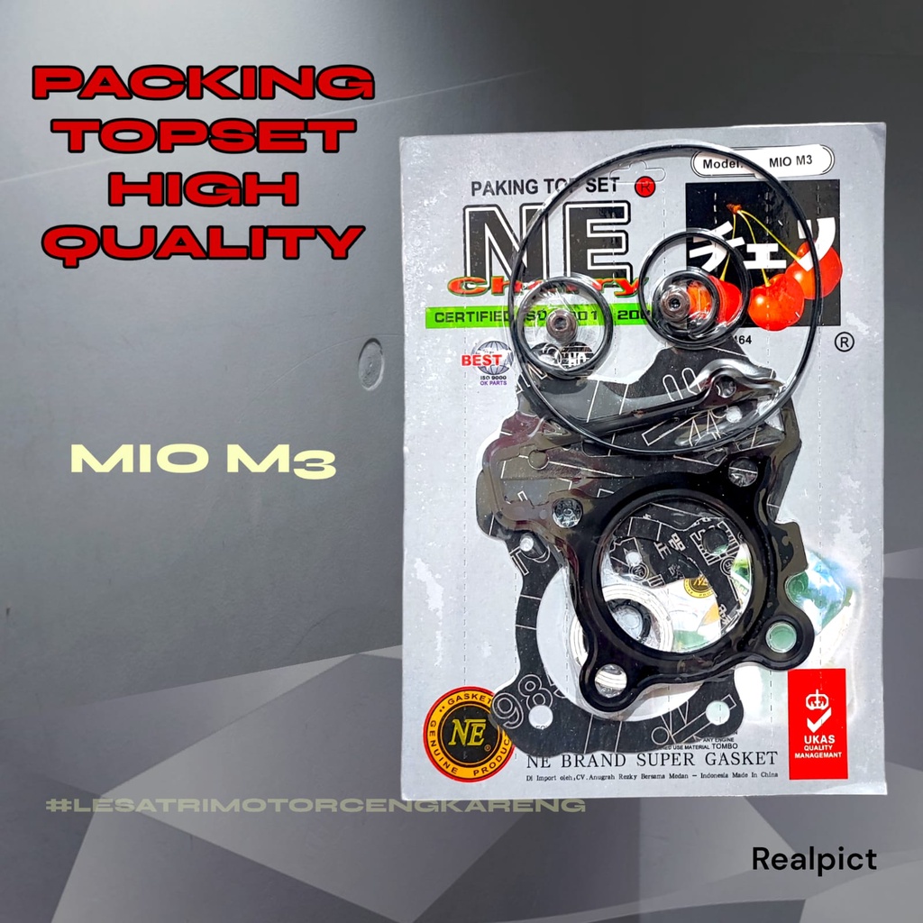 TOPSET TOP SET GASKET MIO M3 SOUL GT 125 Z BLUE CORE CHERRY ISO 2000