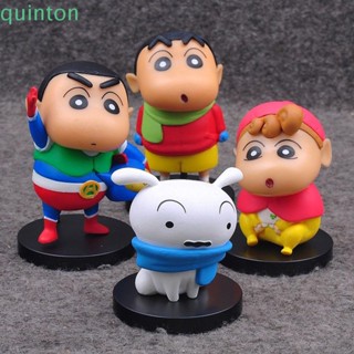 Quinton โมเดลฟิกเกอร์ PVC รูปการ์ตูนชินจัง ของเล่น ของสะสม สําหรับเด็ก