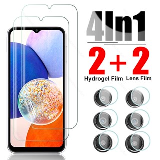 4To1 Soft Hydrogel Film for Samsung A14 5G Screen Protector Not Glass Sumsung Galaxy A14 A 14 5G 2023 SM-A146B 6.6" Camera Glass