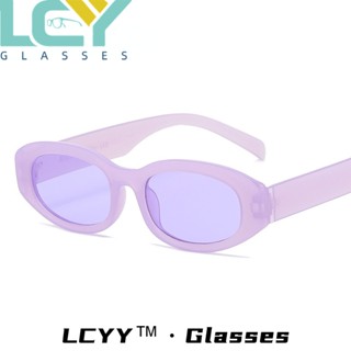 Lcyy2023 ใหม่ แว่นตากันแดดแฟชั่น กรอบแว่นแคทอาย แนวสตรีท ขนาดเล็ก สไตล์เกาหลี ฮิปฮอป เรียบง่าย 18148