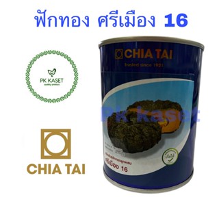 เมล็ดฟักทอง ศรีเมือง16 กระป๋อง 100 g ตราเจียไต๋ CHIA TAI ฟักทองลูกผสม