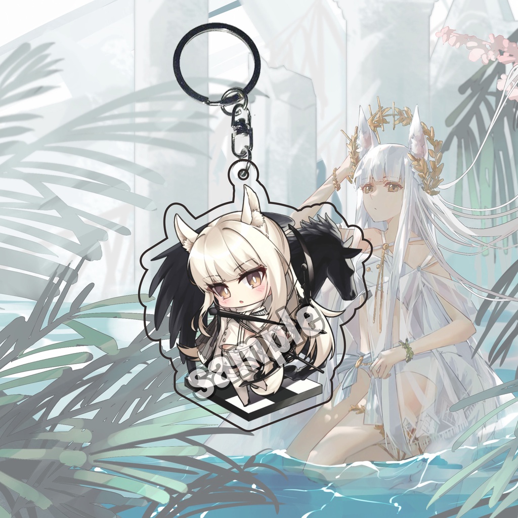 พวงกุญแจ GANTUNGAN Arknights Platinum 01 - พวงกุญแจ - พวงกุญแจ - พวงกุญแจ - อะนิเมะ - เกม